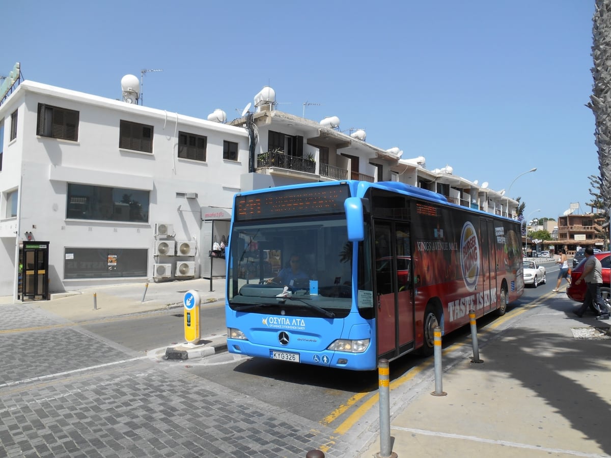 Một số điểm lưu ý khi đi xe buýt ở Síp, sử dụng phương tiện công cộng Cyprus đi xe buýt ở Síp
