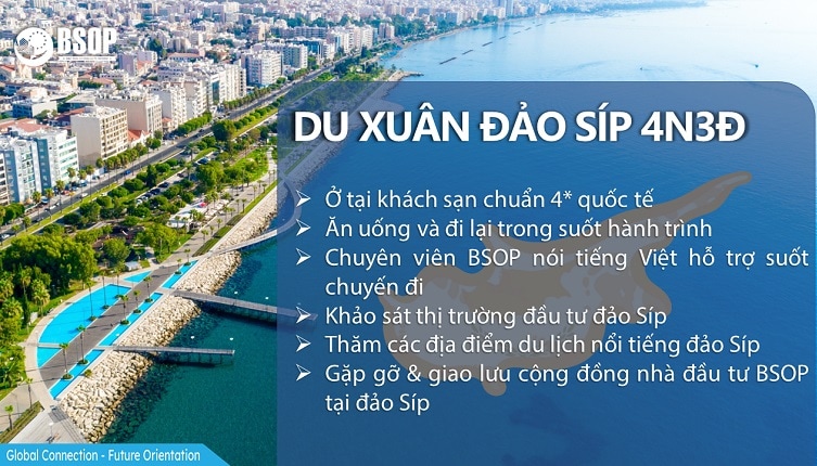 Du xuân đảo Síp - Bắc nhịp cầu định cư châu Âu lịch trình du xuân đảo síp 2023 cùng bsop